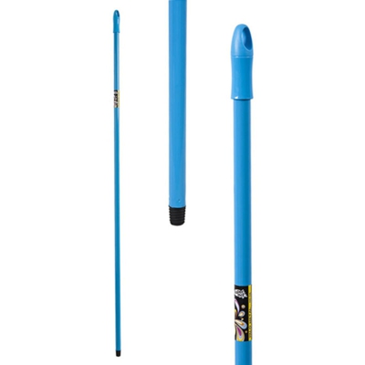 Mazza con Spazzolone Metallo Azzurro (140 Cm) - CLICCANDOSHOP