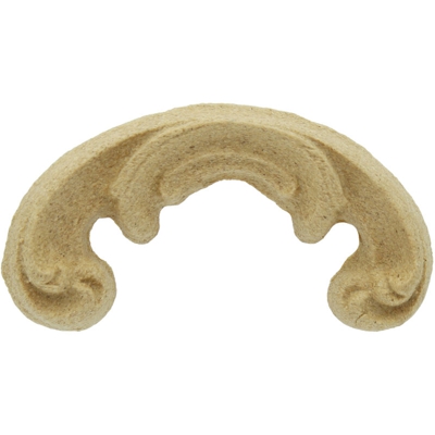 Fregio In Pasta Di Legno Art.45079 Mm.60X30 - METAL STYLE