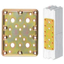 Piastra Diritta Acc.Trop. Art.776 Mm.100X 80 - ALDEGHI LUIGI características