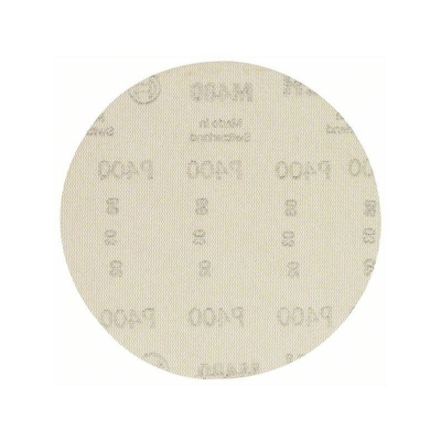 Bosch Foglio abrasivo M480 Net, Best for Wood and Paint, 125 mm, 400, confezione da 50 pz.
