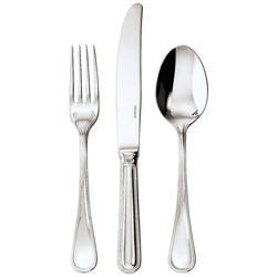 Set 6 Forchetta Dolce Contour Inox Argentato en oferta