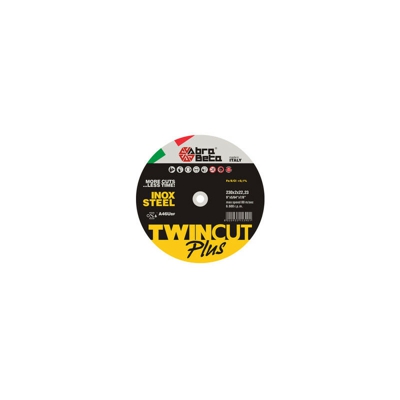Abrabeta Disco Ferro Twin Cut Piano D.230X2,0 - GENERICO