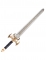 Spada da vichingo guerriero spugna rigida 79 cm