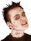 Ferita finta da zombie con punti