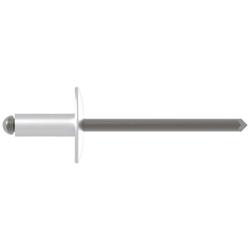 Rivet Alu Grande Testa 4,8X10Mm Gesipa K16 (A 250) características