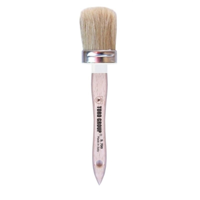 Toro Group - 12 PZ Di OVALINO SETOLA BIONDA M/CO LEGNO S.700 N. 8