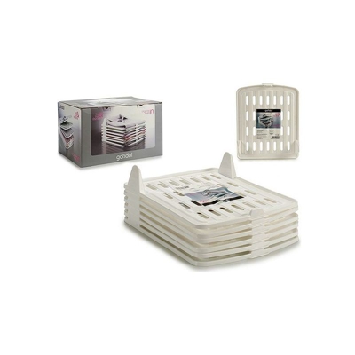 Secchio organizzatore Plastica (35,5 x 6,5 x 29,5 cm) Camicie - CLICCANDOSHOP