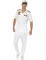 Costume da capitano bianco per uomo