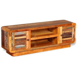 Mobile Porta Tv In Legno Massello Di Recupero 120x30x40 en oferta