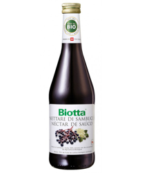 Biotta Succo Di Sambuco Biologico 500ml características