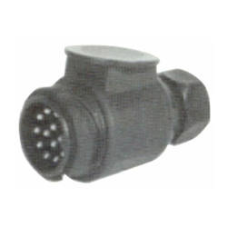 Presa per rimorchio maschio in plastica 12 V 13 pin - LEM SELECT precio