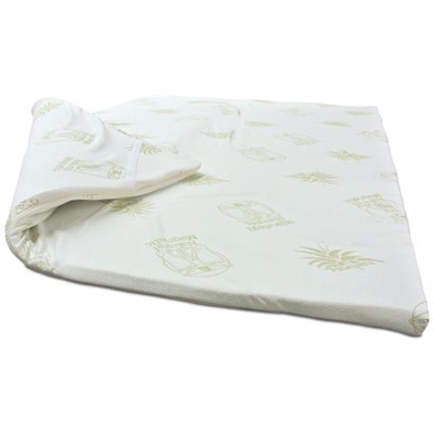 Topper Correttore Materasso Matrimoniale In Memory Foam 170 X 195 X 6 Cm, Fodera Sfoderabile In Aloe Vera, Ergonomico, Antiacaro, Dotato Di Elastici Sugli Angoli