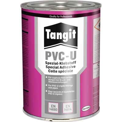 Tangit - Pvc-U Construction Adhesive, Modello: Pot 1 Kg Tipo Ti8N