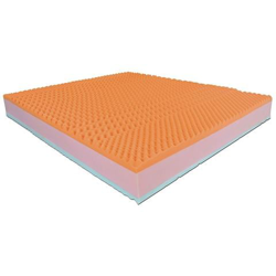 Materasso Matrimoniale In Memory Foam Pagoda 180 X 195 X 23 Cm, Portanza Differenziata, Fodera Sfoderabile In Silver Safe, Memory Foam en oferta