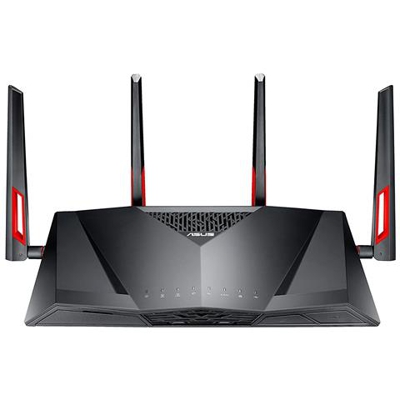 Router Wireless DSL-AC88U Dual-band (2.4 Ghz / 5 Ghz) Gigabit Ethernet Colore Nero