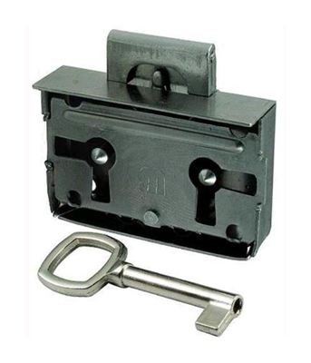 Serratura Meroni 1/2 Scatola 4 Entrate Art.42 Mm. 35 Conf.20Pz