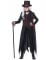 Costume vampiro gotico nero bambina en oferta