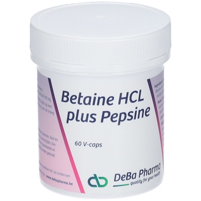 Deba Betaine Hcl + Pepsine V-Caps