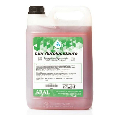 Lavapavimenti Concentrato Lux Autolucidante Aral Profumato Italiano