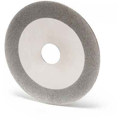 Wiltec - Disco diamantato 100 mm per affilare lame circolari a forma di cuneo