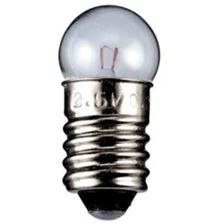 lampadina globulare chiara 2,5 volt 0,70 watt CE E10 trasparente wnt 9322 - GOOBAY precio