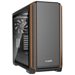 Case Silent Base 601 Middle Tower ATX / EATX / Micro ATX / Mini-ITX 2 Porte USB 3.0 Colore Nero e Arancione (Finestrato) en oferta