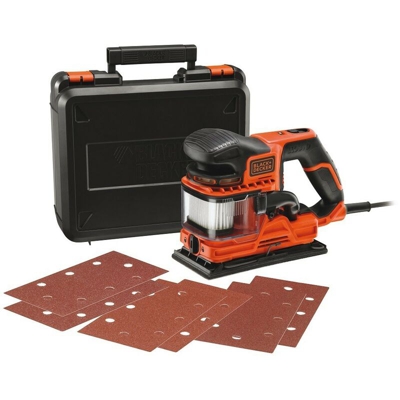 Levigatrice black & decker ka330eka duo sand 720w con valigetta - Salone