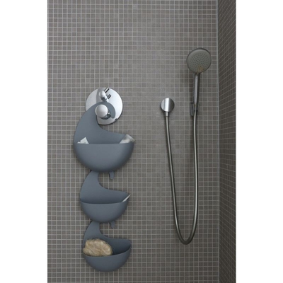 Koziol, contenitore per oggetti, Surf, plastica, Transparent Anthracite, XS