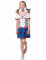 Costume da marinaia a righe per bambina precio