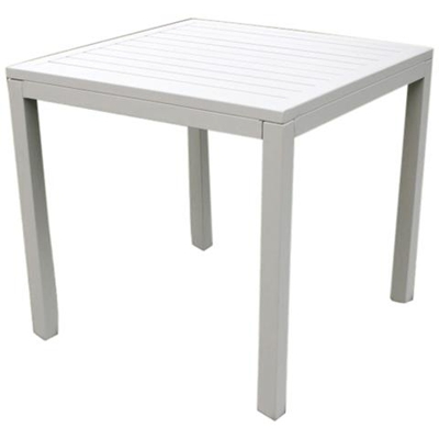 Argentum - Tavolo Da Giardino In Alluminio 80 X 80