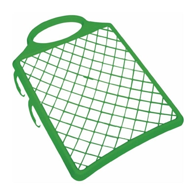Quality Brand - Griglia colore ERGOLINE L320xB280 mmmm PP verde con manico e gancio a secchio