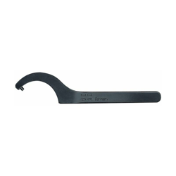 AMF Chiave a gancio con rubinetto f.120-130mm temprato L.335mm i.blued tone angel. en oferta