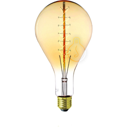 [AM-AV165] Lampadina E27 - Filamento Carbonio - Ambra - Oscuratoreabile- Bianco Caldo | Bianco Caldo (AM-AV165_2) - GREENICE en oferta