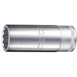 Socket 1/2 24 Millimetri 12Kt.Lang Stahlwille en oferta