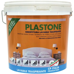 -senza Marca/generico- - 1 PZ Di IDROPITTURA LAVABILE 'PLASTONE' DA LT. 5 - - SENZA MARCA/GENERICO - en oferta