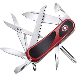 Coltellino svizzero Victorinox Evolution 18 2.4913.CB1 con 15 funzioni tra cui forbici e limetta per unghie -Nero/Rosso in blister precio
