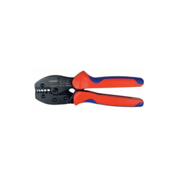 KNIPEX Pinza per crimpare PreciForce® brunita con manicotti multicomponente 220 mm características