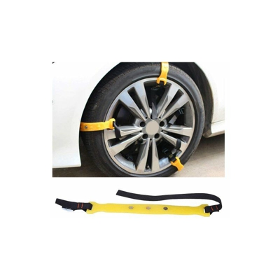 Catene da Neve Fasce Anti Slittamento Antiscivolo Per Auto SUV Riutilizzabile Snow Pit Stop Extreme 6 Pezzi - BOTTARI