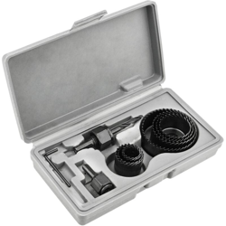 PrimeMatik - Cassetta da 8 sega a tazza punta di trapano mandrino chiave esagonale strumento 19 21 27 30 37 44 50 62 mm en oferta