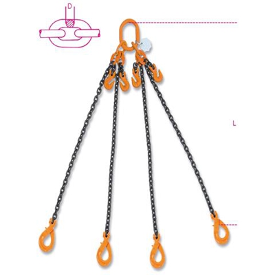 080980203 8098sl D6-3 Pendenti 6mm 4 Bracci En818 Mt3 C6sl