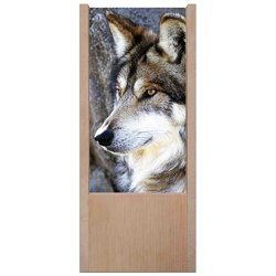 Lampada Da Tavolo In Legno Lupo características