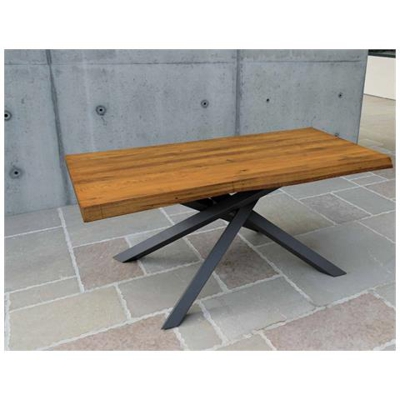 Grego - Tavolo In Rovere Cm 90 X 180 X 75 H