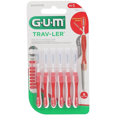 Gum® TRAV-LER® Scovolino Interdentale 0.8 mm