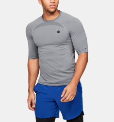 Maglia a manica corta UA RUSH™ Seamless Compression da uomo características