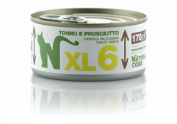 Natural Code XL 170 gr: 11 - Tonno, Merluzzo e Riso Integrale en oferta