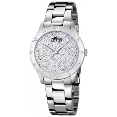 Orologio Donna Lotus Bliss Bracciale Acciaio Swarovski Silver 18569/1