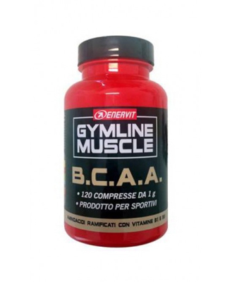Enervit Gymline Muscle B.C.A.A. Integratore Alimentare 120 Compresse