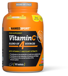 VITAMIN C 4 NATURAL BLEND 90 COMPRESSE en oferta