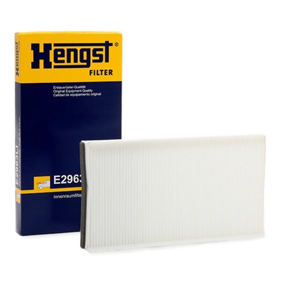 HENGST FILTER Filtro Antipolline E2963LI Filtro Abitacolo,Filtro, Aria abitacolo BMW,5 Sedan (E60),5 Touring (E61),6 Coupe (E63),6 Cabrio (E64)