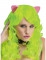 Parrucca Fantasy con orecchie da gatto